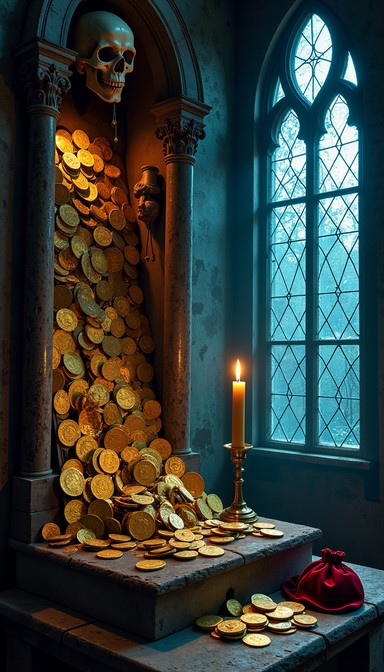 Occult Coin Free Mystical Coin Treasury Image - Gothic, Treasury, Coins | Download ...