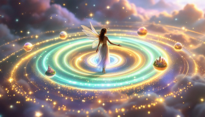 Free Cosmic Fairy Orchestra Image - Fairy, Fantasy, Celestial ...