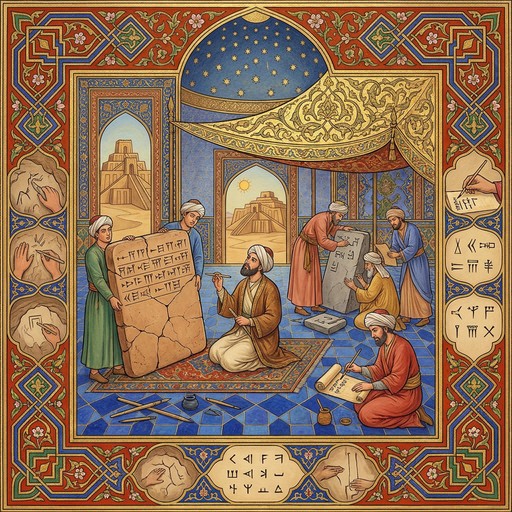 Free Ancient Writing Origins Image - Illustration, Persian, Miniature ...