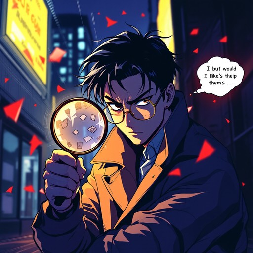 Free Midnight Mystery Solver Image - Detective, Anime, Manga | Download ...
