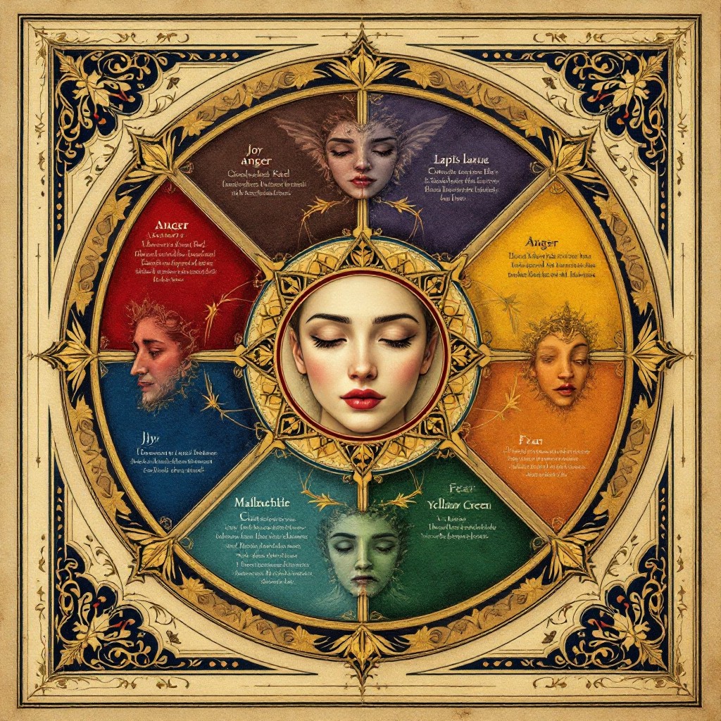 Free Emotional Mandala Chart Photo - Mandala, Emotions, Feelings