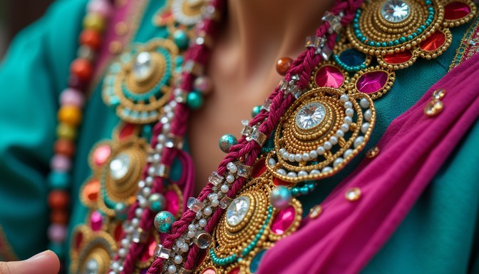 Free Embellished Festival Attire Image - Beadwork, Sequins, Festival ...