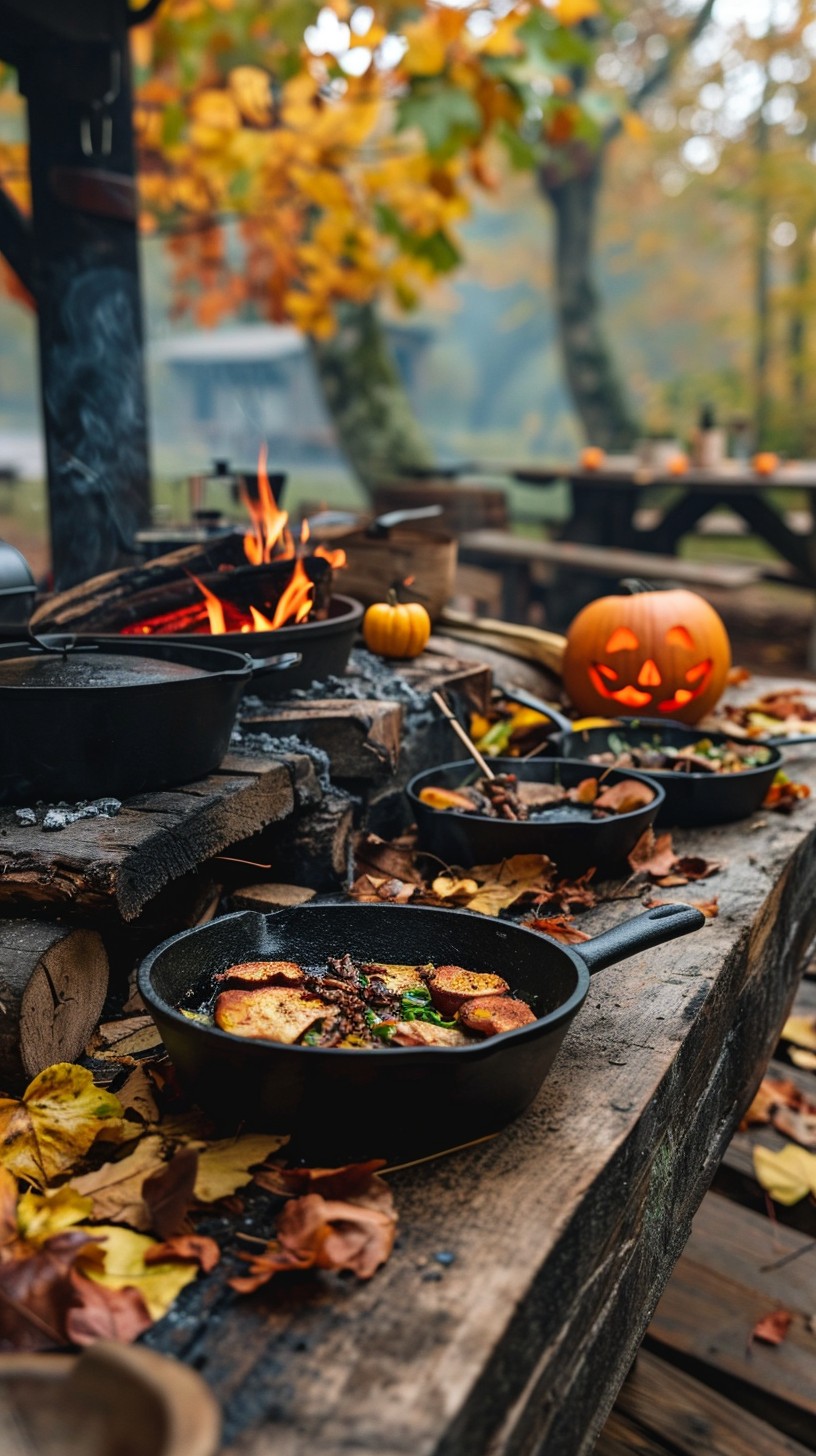 Free Autumn Outdoor Cooking Image - Autumn, Cooking, Campfire ...
