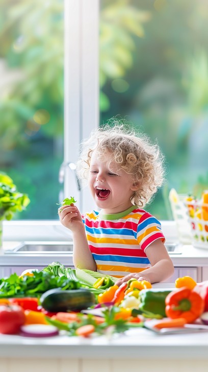 Free Joyful Cooking Helper Image - Child, Kitchen, Smiling | Download ...