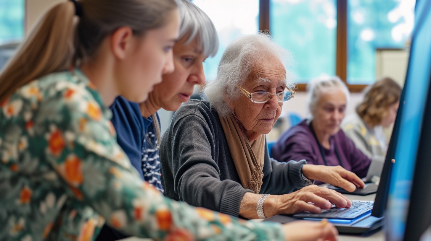 Free Senior Tech Learning Image - Seniors, Technology, Learning ...