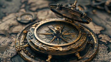 Free Vintage Compass Navigation Image - Vintage, Compass, Map ...