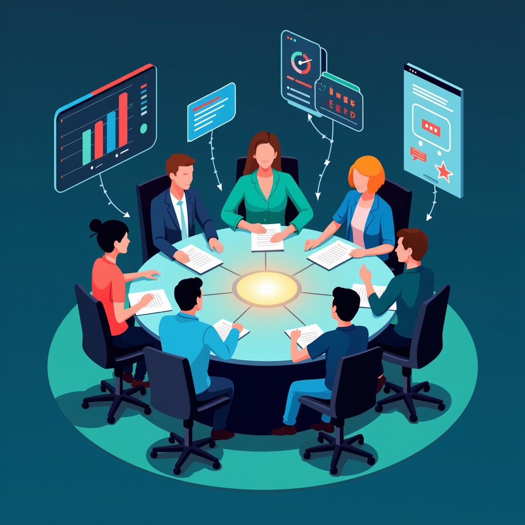 Free Collaborative Data Strategy Image - Meeting, Business, Teamwork ...