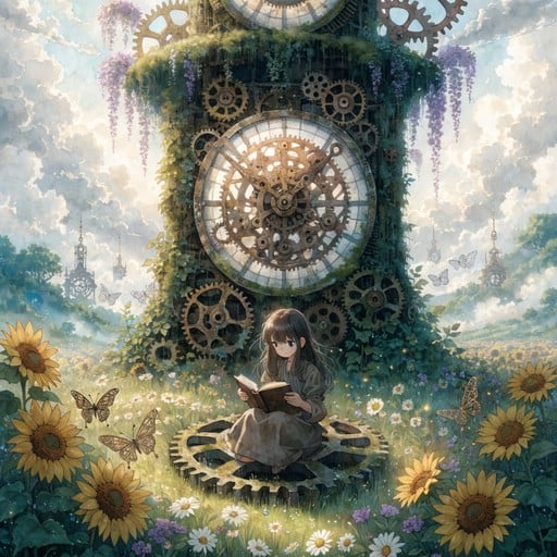 Free Clockwork Garden Dreams Image - Anime, Clockwork, Steampunk ...