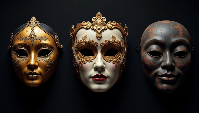 Free Ancient Masks Trilogy Photo - Masks, Antique, Ceremonial ...