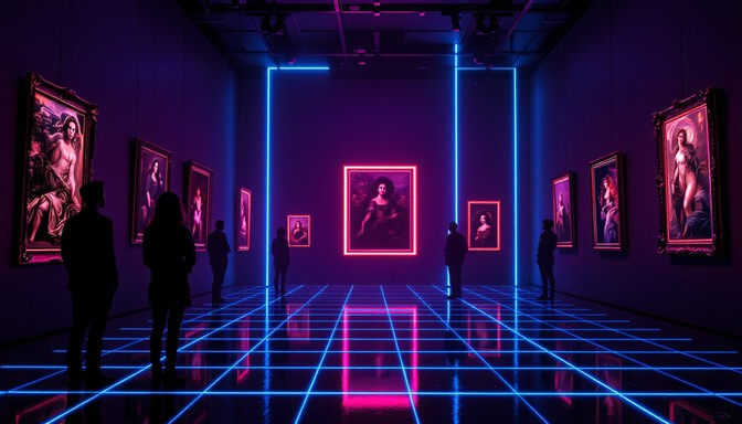 Free Neon Gallery Future Image - Cyberpunk, Neon, Gallery | Download at ...