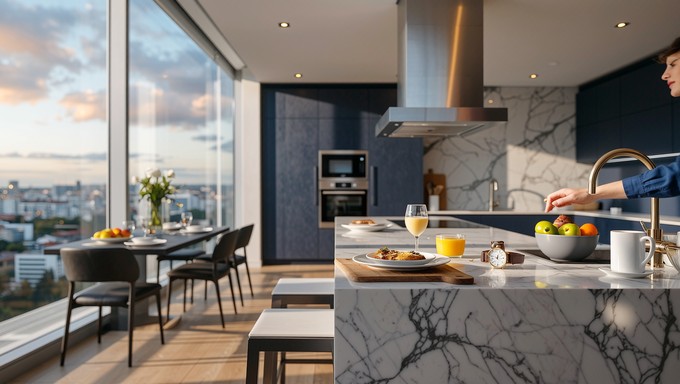Free Luxury Morning Ritual Photo - Luxury, Penthouse, Kitchen ...
