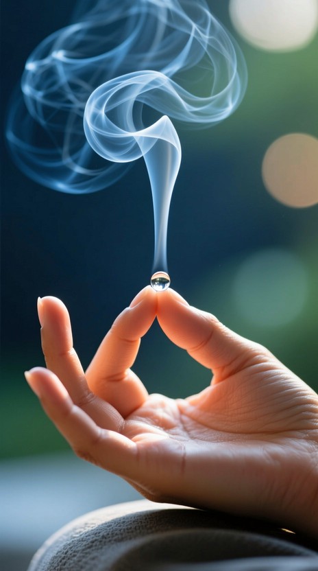 Free Mindful droplet meditation Image | Download at StockCake