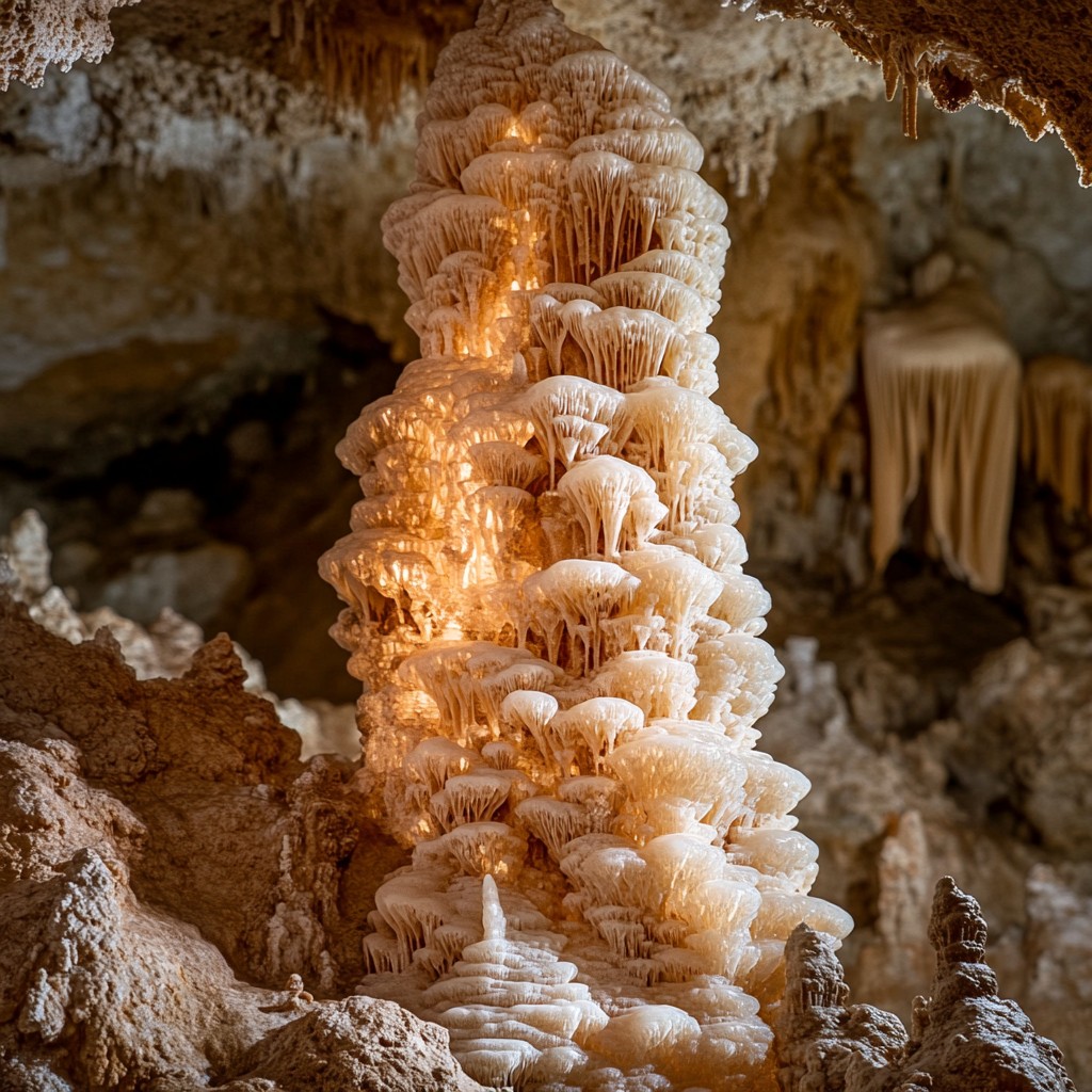 Free Stunning cave formation Image - Cave, Stalactite, Stalagmite ...
