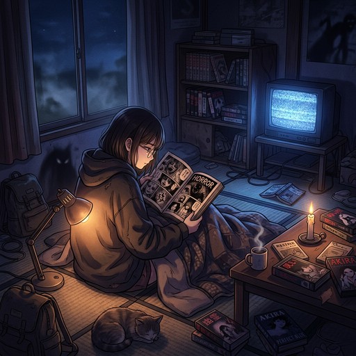 Free Midnight Reading Moment Image - Reading, Lofi, Aesthetic ...