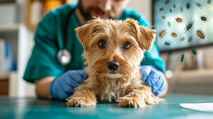 Free Veterinarian examining dog Image - Veterinarian, Dog, Examination ...