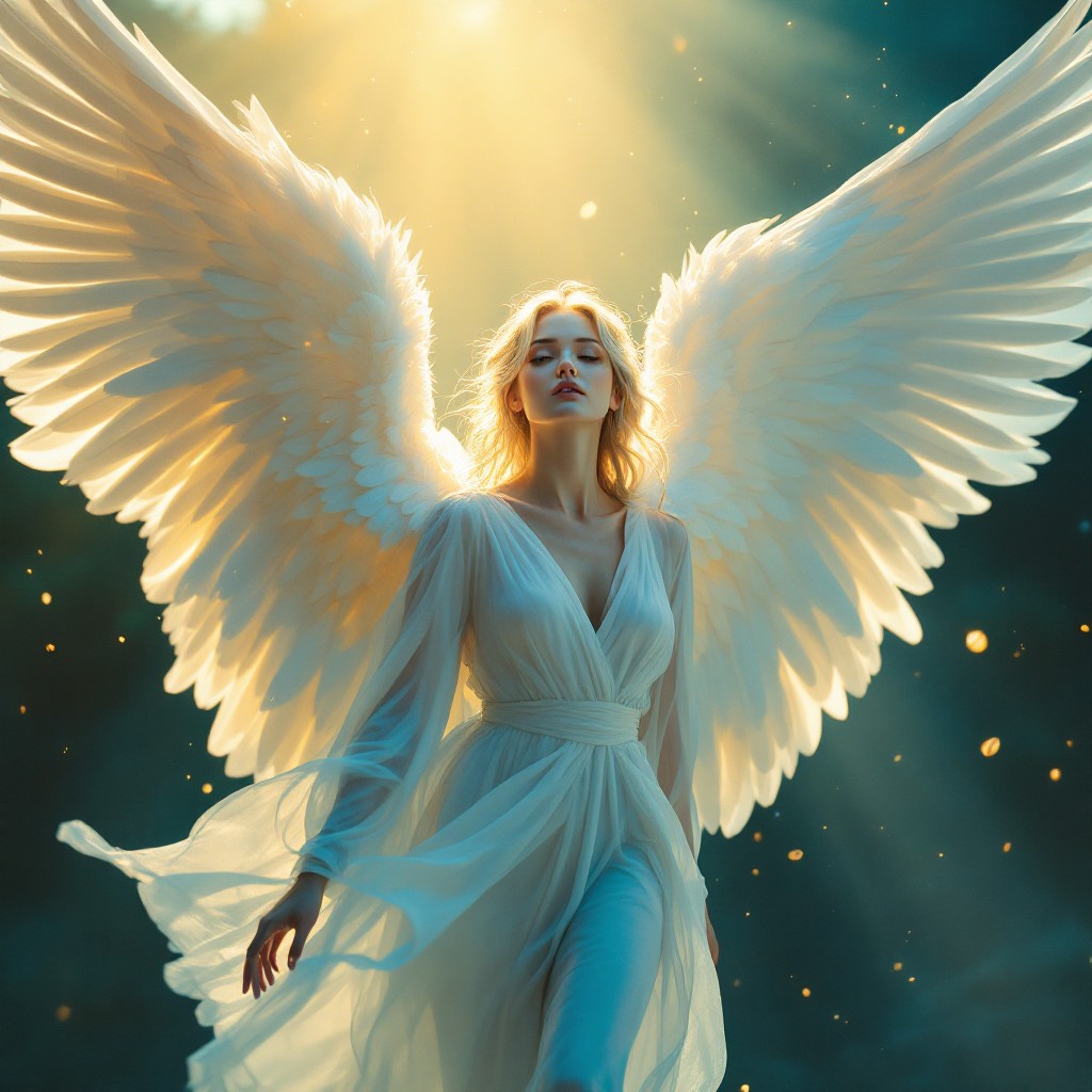 Free Divine Light Descends Image - Angel, Divine, Ethereal | Download ...