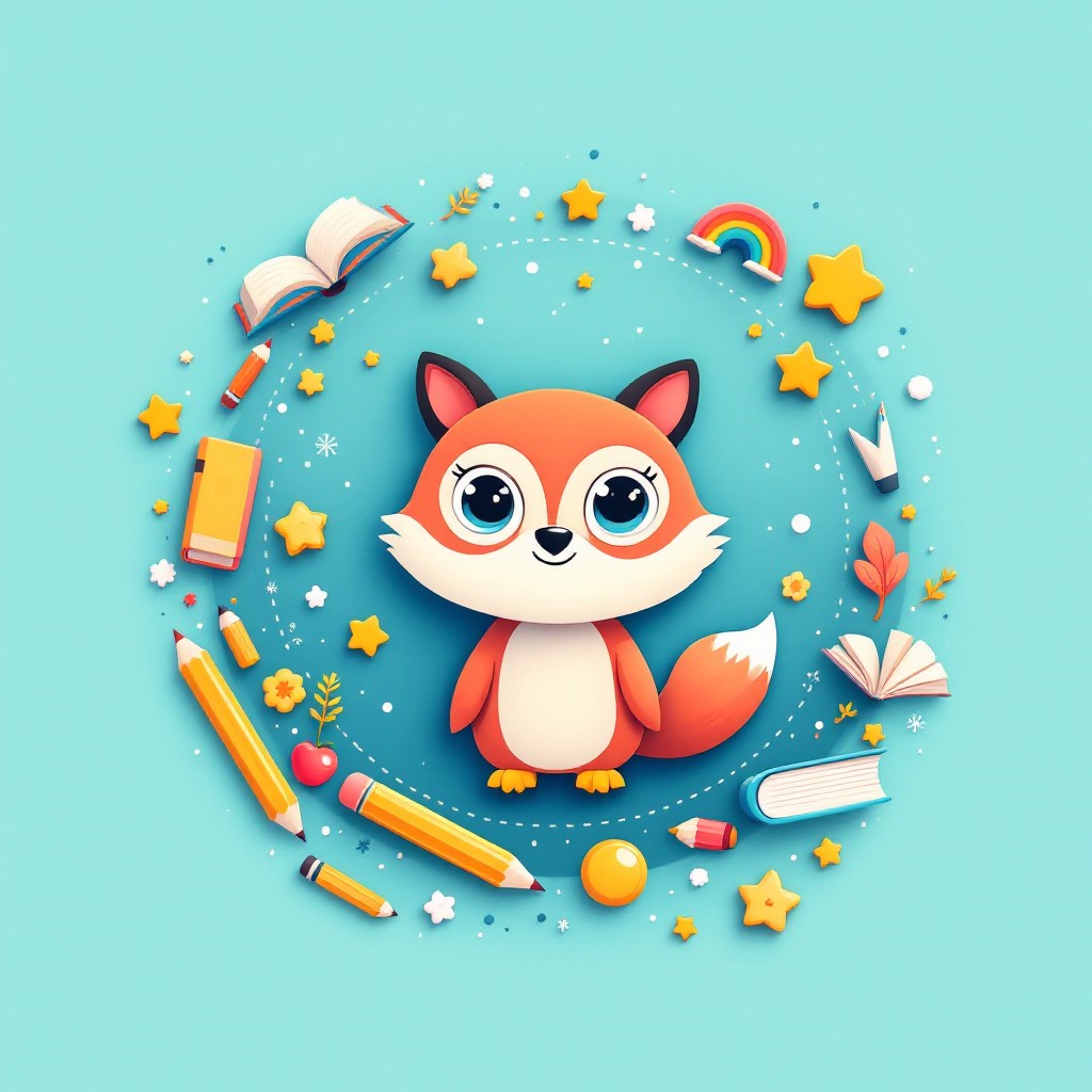 Free Clever Fox Learning Image - Fox, Education, Cartoon | Download at ...