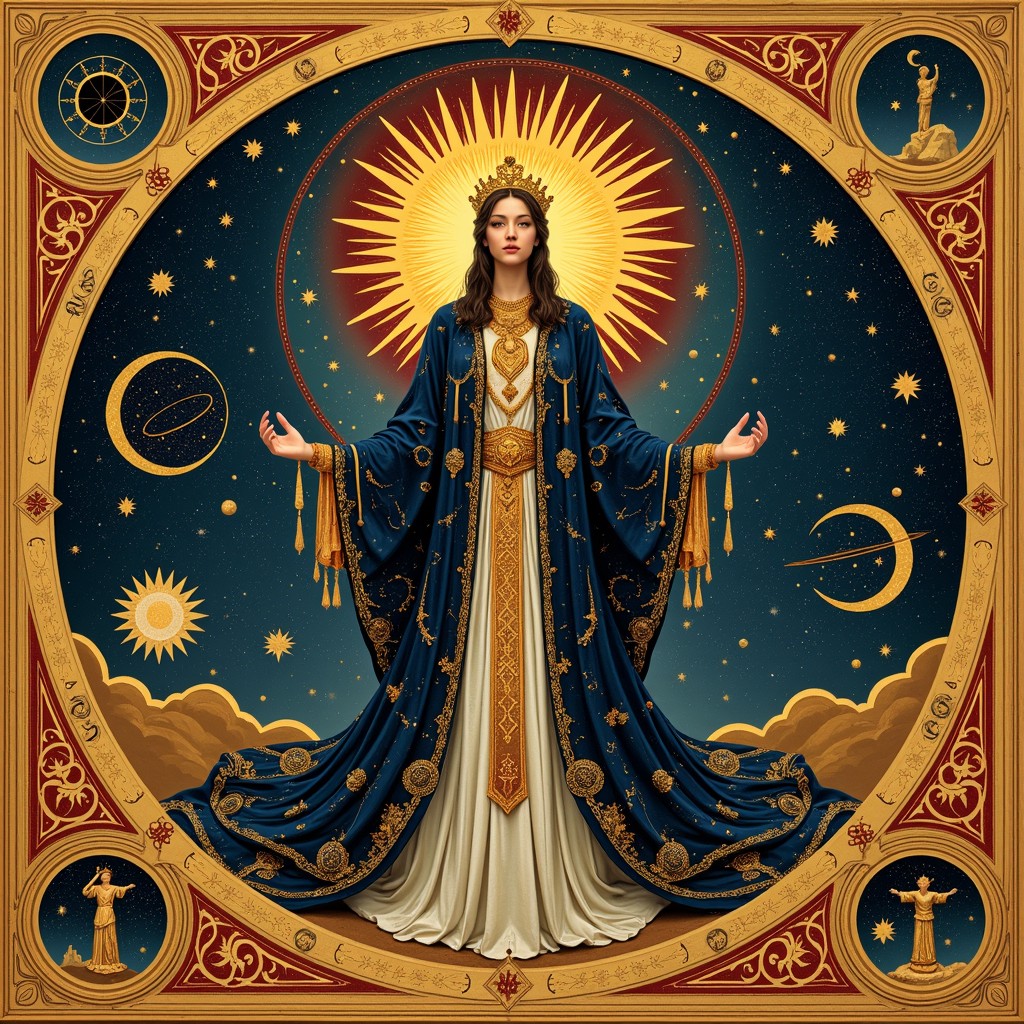 Free Mystical Astral Queen Image - Celestial, Mystical, Divine ...