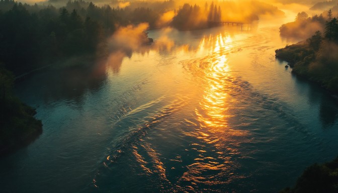 Merging Rivers Free Rivers Meet Together Image - Rivers, Confluence, Aerial | Download ...