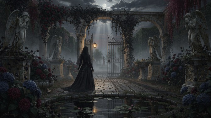 Haunted Gate Roses Free Haunted Victorian Gates Image - Gothic, Garden, Gates | Download ...