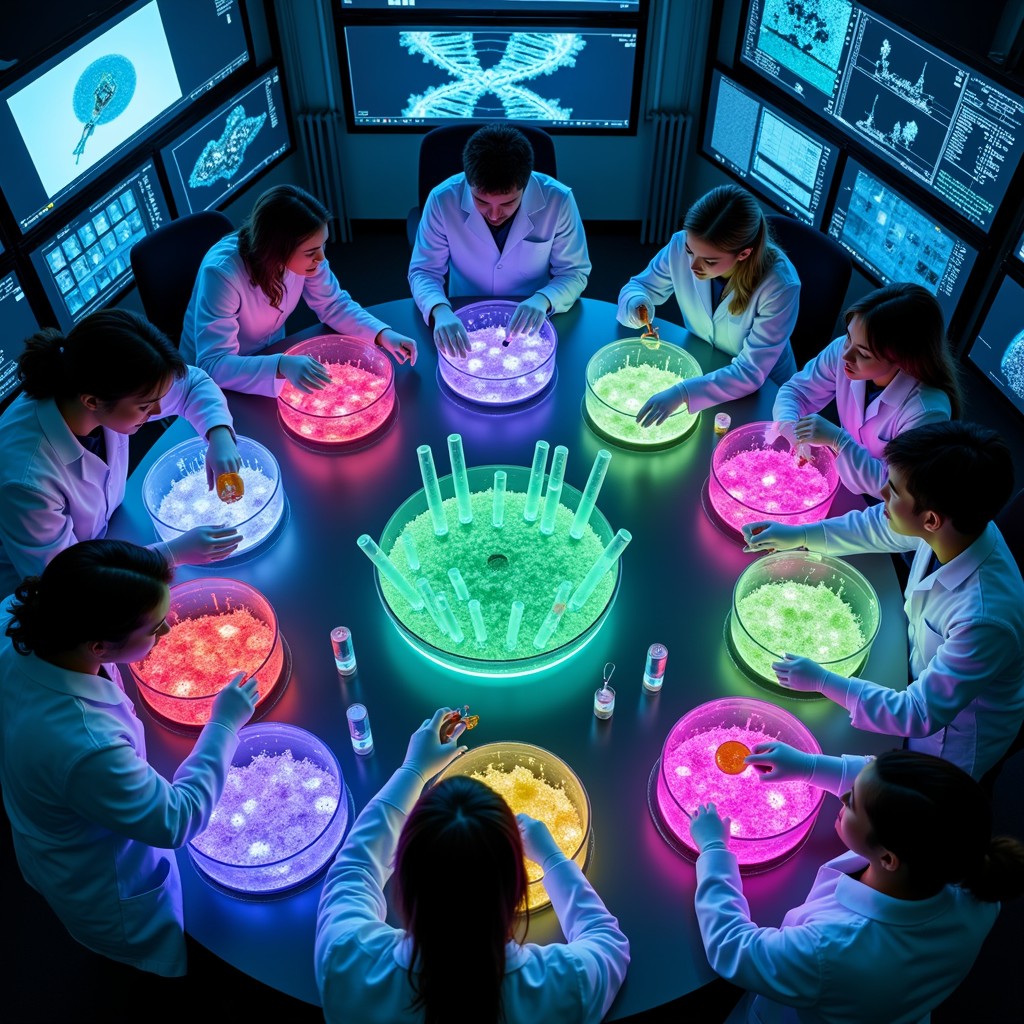 Free Glowing Biotech Research Image - Laboratory, Biotech, Research ...