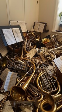 Free Brass Instrument Ensemble Image - Music, Brass, Instruments ...