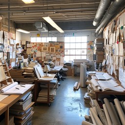 Free Cluttered Office Space Image - Office, Clutter, Workspace ...