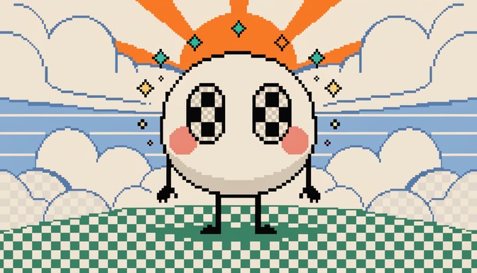 Free Retro Pixel Paradise Image - Pixel, Retro, Mascot | Download at ...