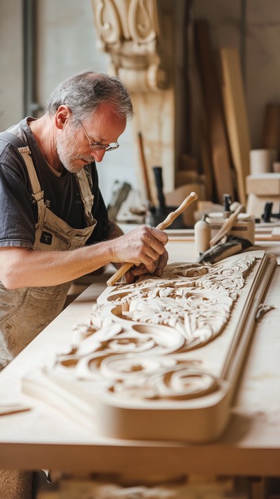Free Craftsman at Work Image - Craftsman, Woodworking, Carving ...