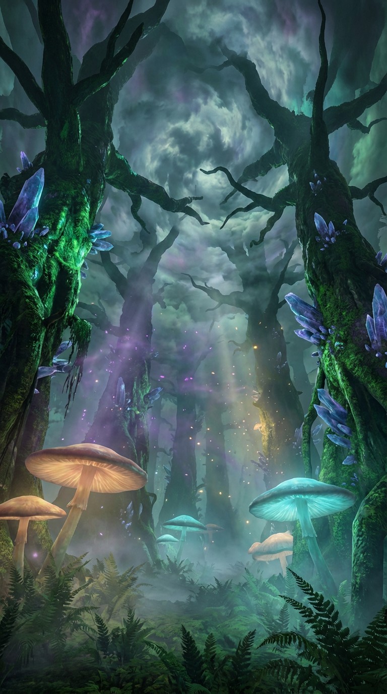 Free Enchanted Forest Realm Image - Forest, Enchanted, Mystical ...