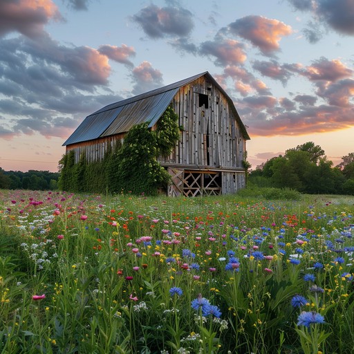 Free Sunset Pastoral Scene Image - Sunset, Countryside, Horses ...