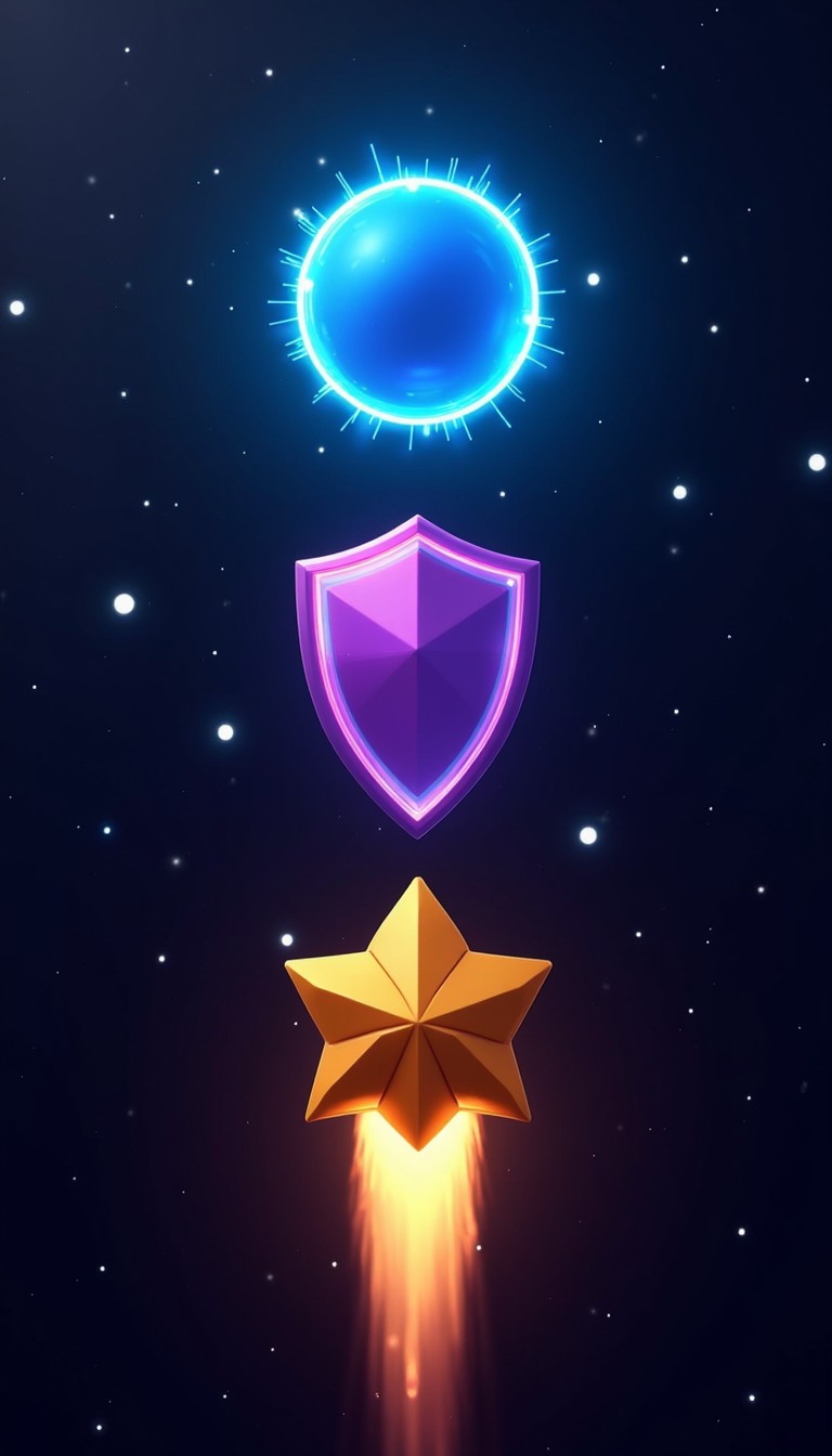 Free Cosmic Power Icons Image - Powerups, 3d, Minimalist | Download at ...