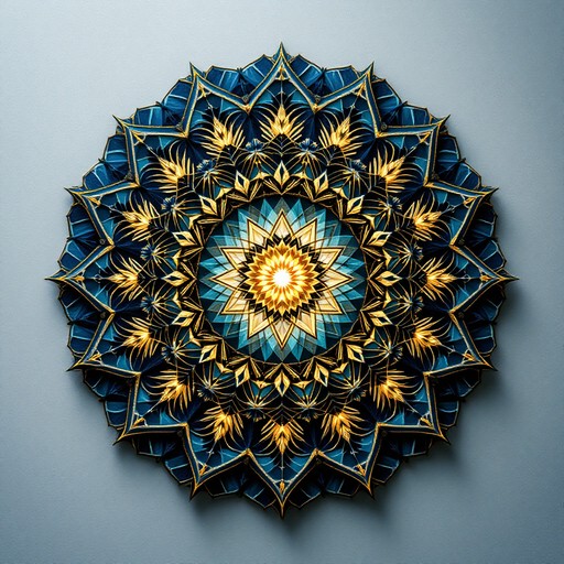 Free Geometric Mandala Ceiling Image - Ceiling, Temple, Mandala ...