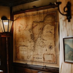 Free Vintage Map Display Image - Vintage, Map, World | Download at ...