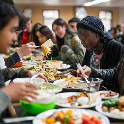 Free Communal Dining Experience Image - Food, Communal, Dining ...