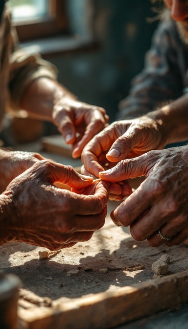Free Hands Building Connection Image - Hands, Collaboration ...