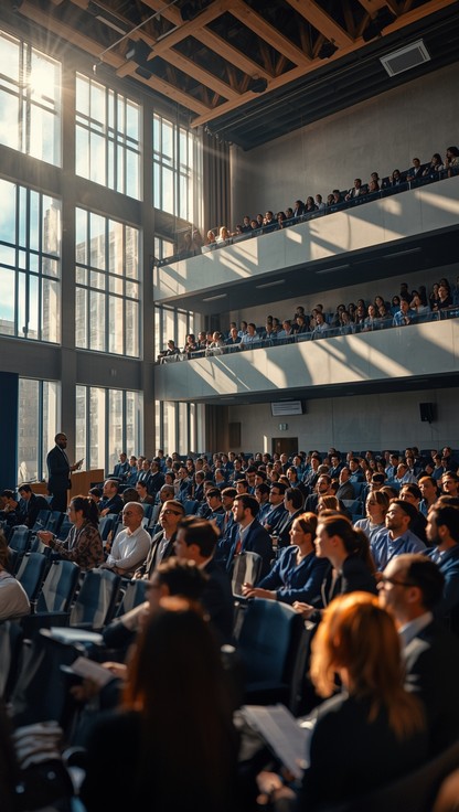 Free Illuminated conference hall Image - Conference, Auditorium ...