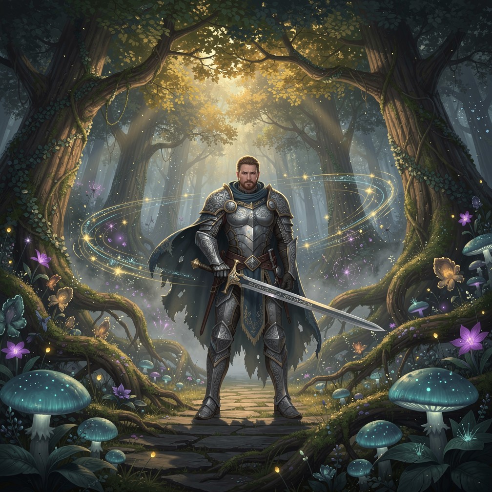 Free Enchanted Forest Guardian Image - Warrior, Captain, Knight ...