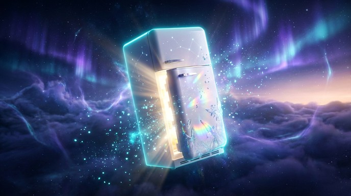 Dramatic Fridge Free Cosmic Fridge Dreams Image - Refrigerator, Cosmic, Space ...