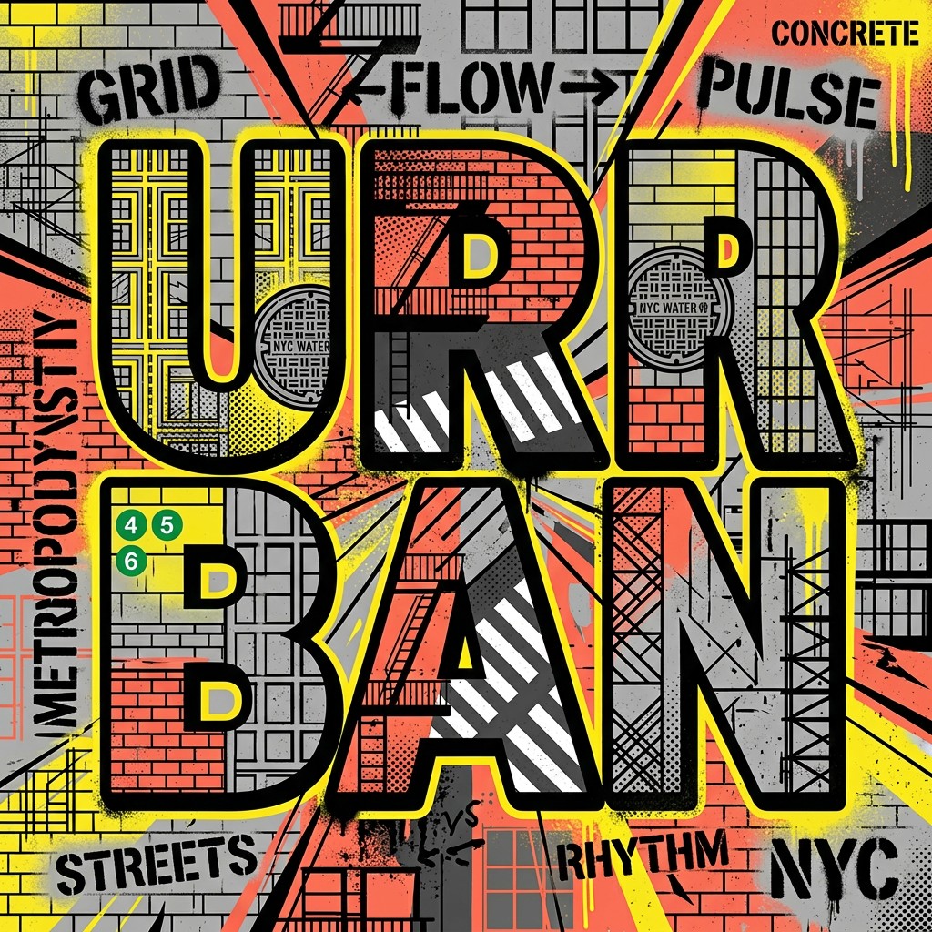 Free Urban Typography Art Image - Typography, Urban, Popart | Download ...