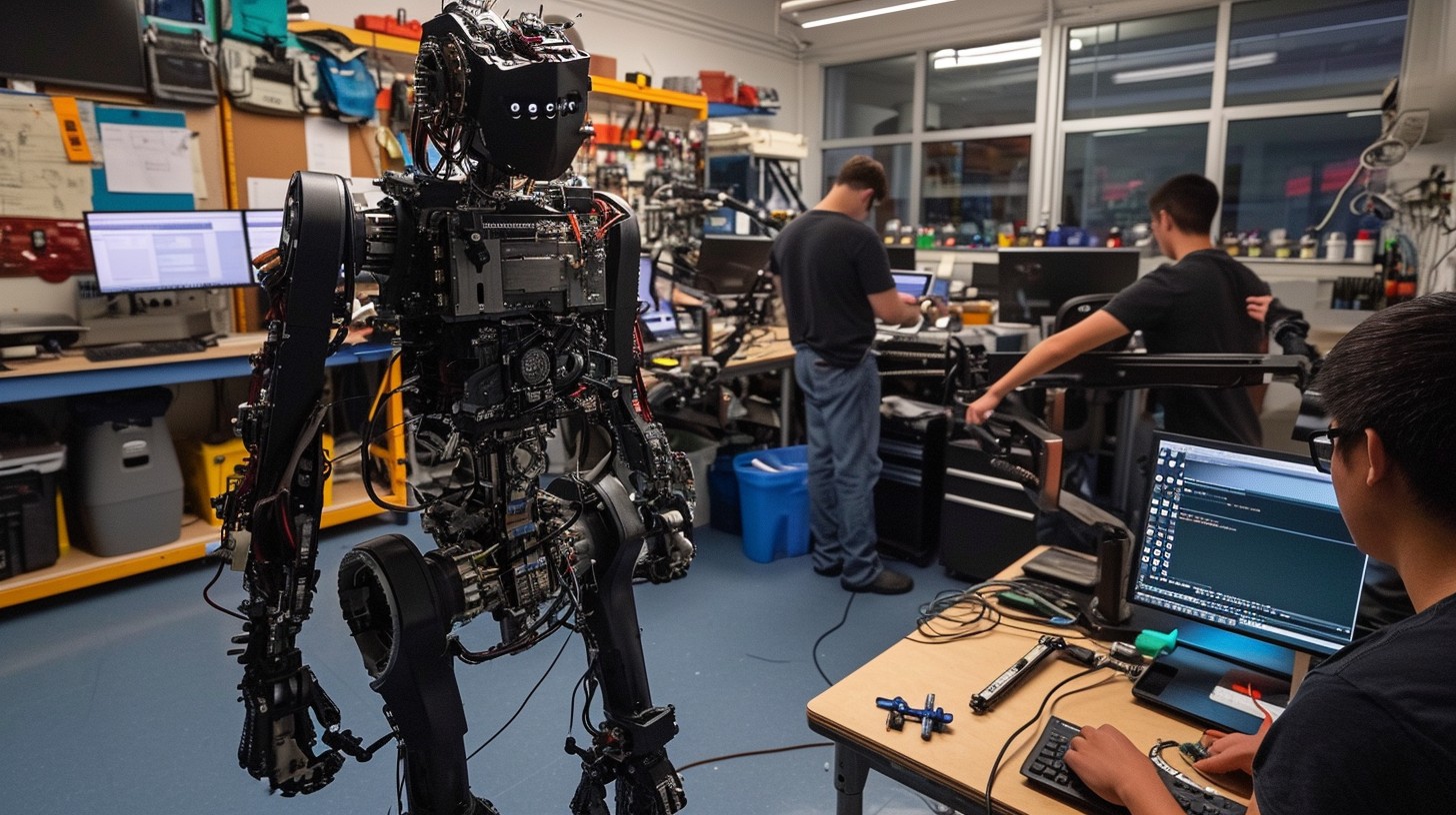 Free Robotic Engineering Setup Image - Robot, Engineering, Technology ...