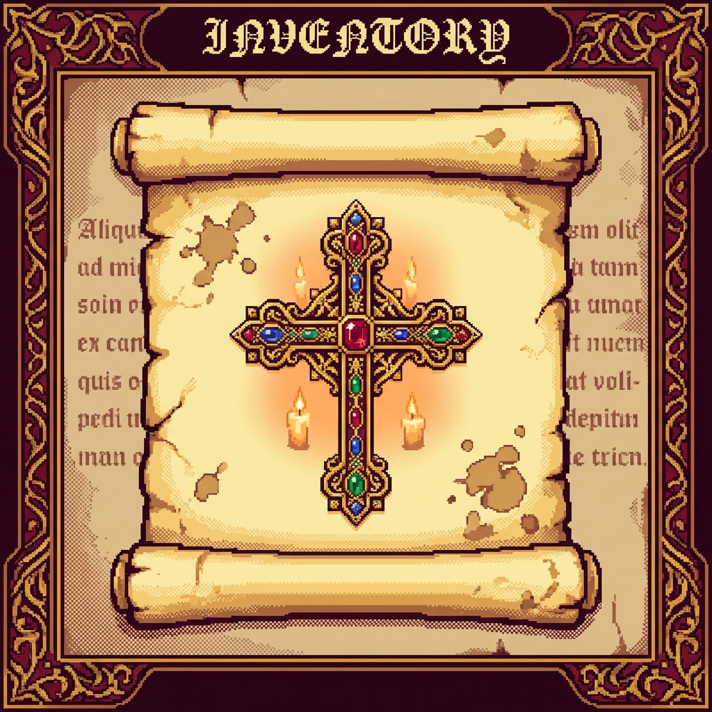 Free Sacred Pixel Scroll Image - Pixel, Parchment, Scroll | Download at ...
