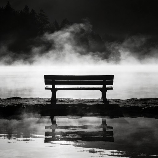 Solitude Setting Bench Free Misty Morning Solitude Image - Bench, Lakefront, Mist | Download ...