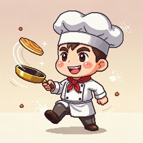 Free Pixel Chef Boy Image - Pixel, Chef, Boy | Download at StockCake