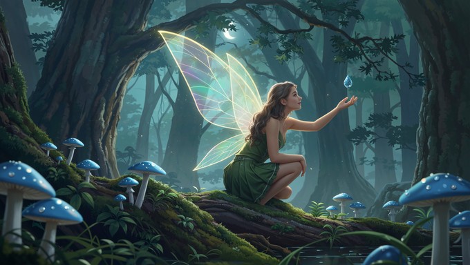Free Twilight Fairy Magic Image - Fairy, Twilight, Forest | Download at ...