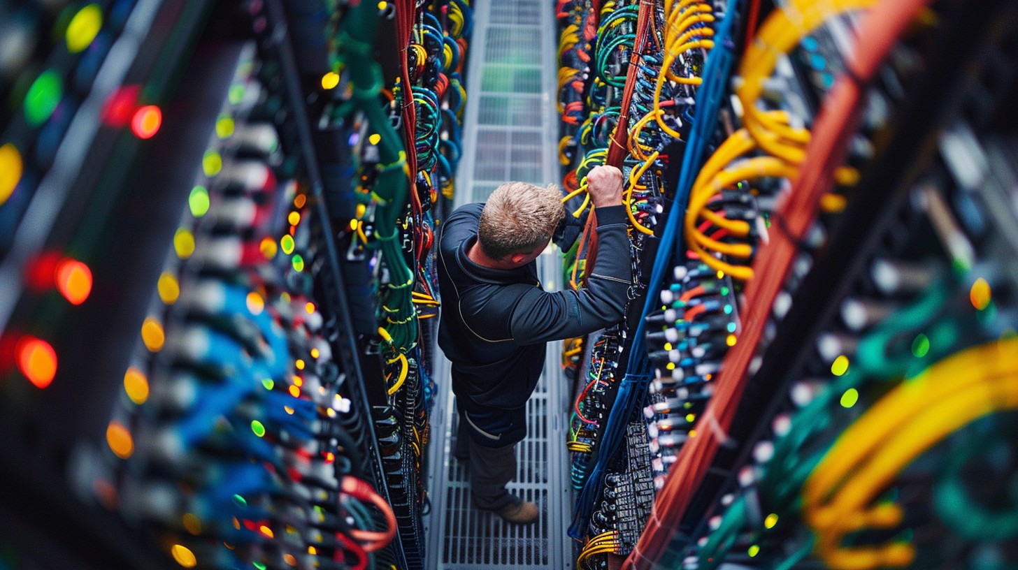 Free Tech Network Maintenance Image - Technology, Technician, Server ...