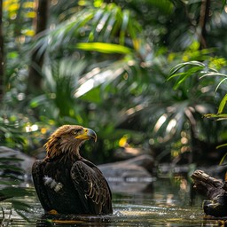 Free Eagle Drinking Water Image - Eagle, Water, Drinking | Download at ...