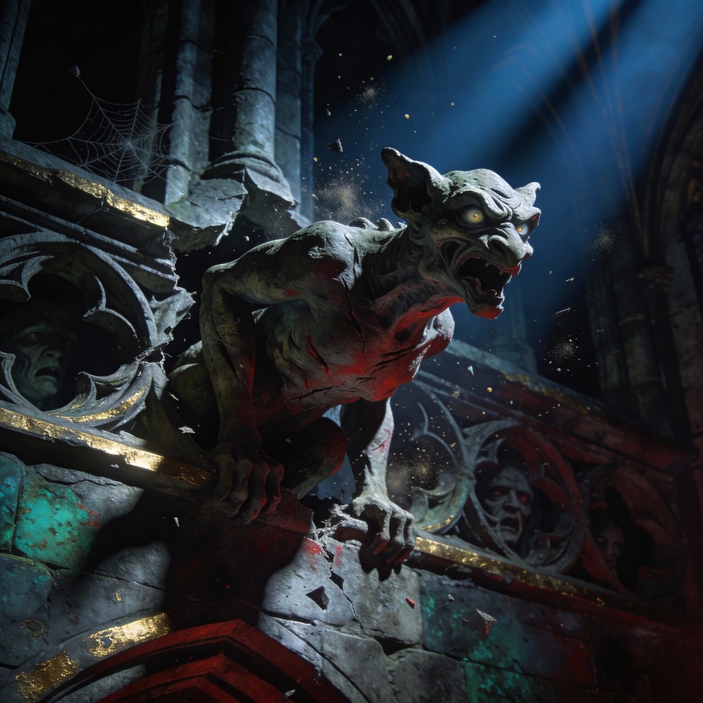 Demon Star Rising Free Stone Demon Rising Image - Gargoyle, Gothic, Cathedral | Download ...