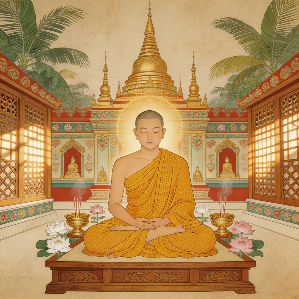 Free Sacred Temple Meditation Image - Meditation, Buddhist, Monk ...