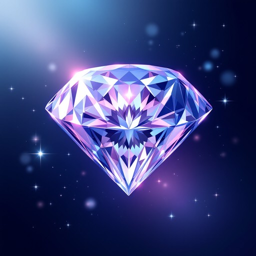 Free Prismatic Diamond Crystal Image | Download at StockCake